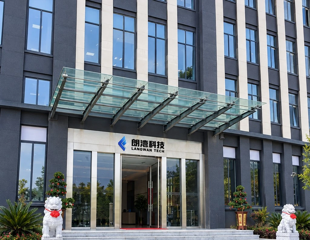 天津朗湾科技有限公司办公楼入口